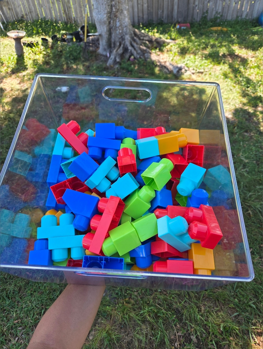 Mega bloks Colorful big building blocks for toddlers 95 pieces
